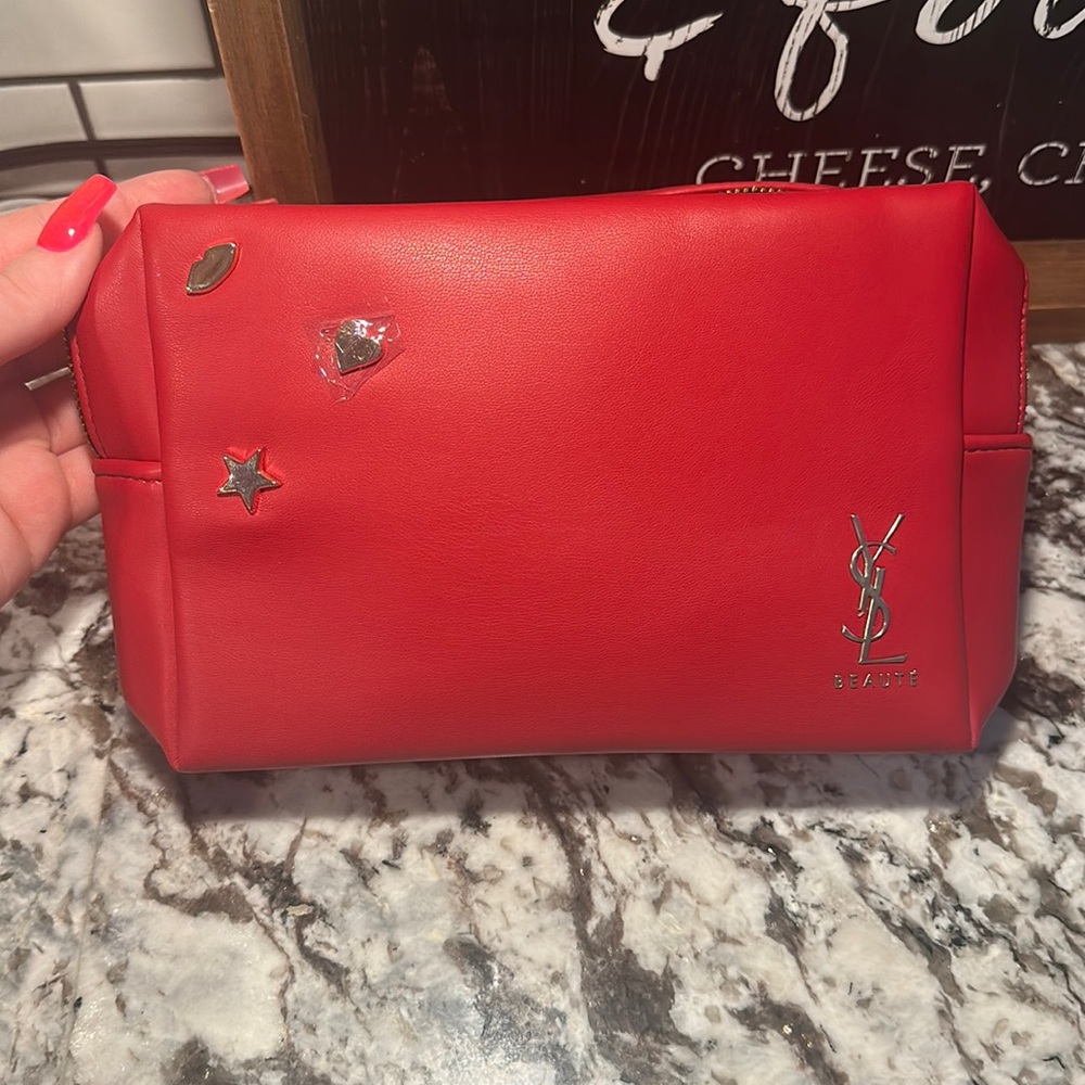 Brand new YSL cosmetic pouch